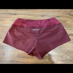Nobull Pace Shorts - Wine XS